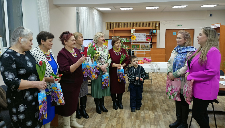 Встреча за чаем «Весенний вечер для милых дам» (Вурманкасинская с/б)